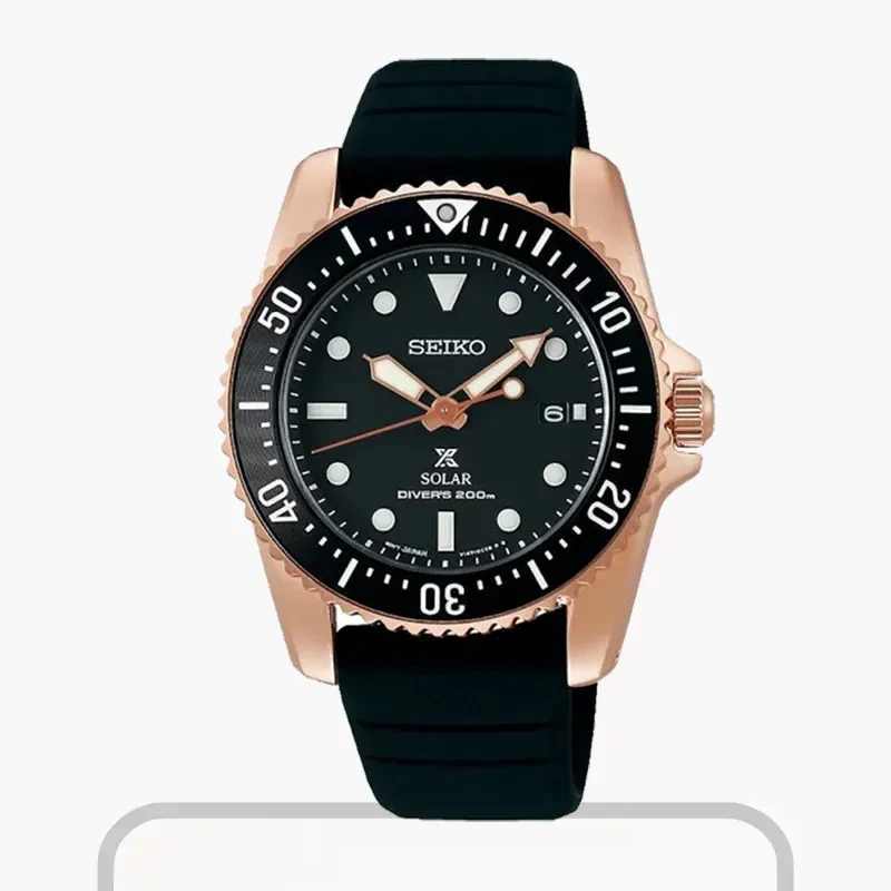 Seiko Prospex Solar Scuba Diver's Solicone Men’s Watch- SNE586P1